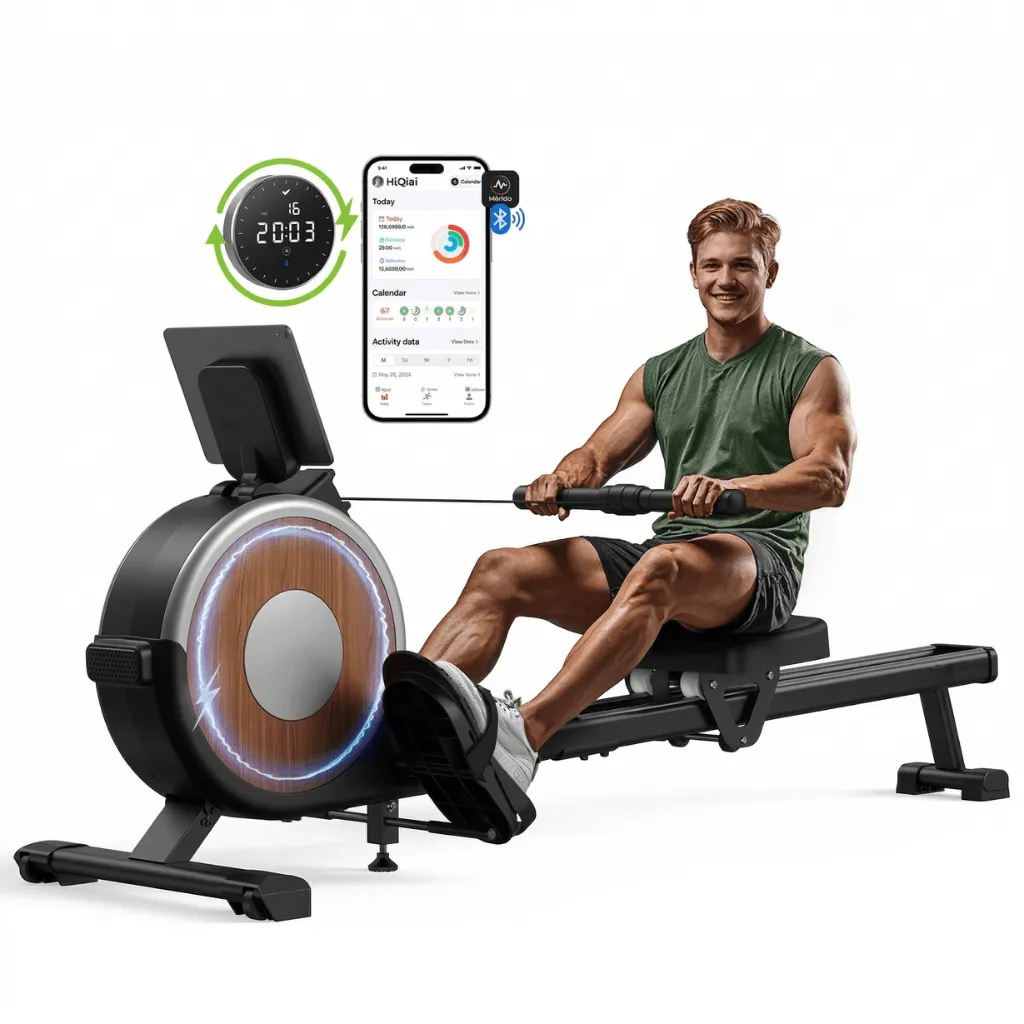 Remo Inteligente Profissional para Treino Completo em Casa - Com tela - Imagem 5