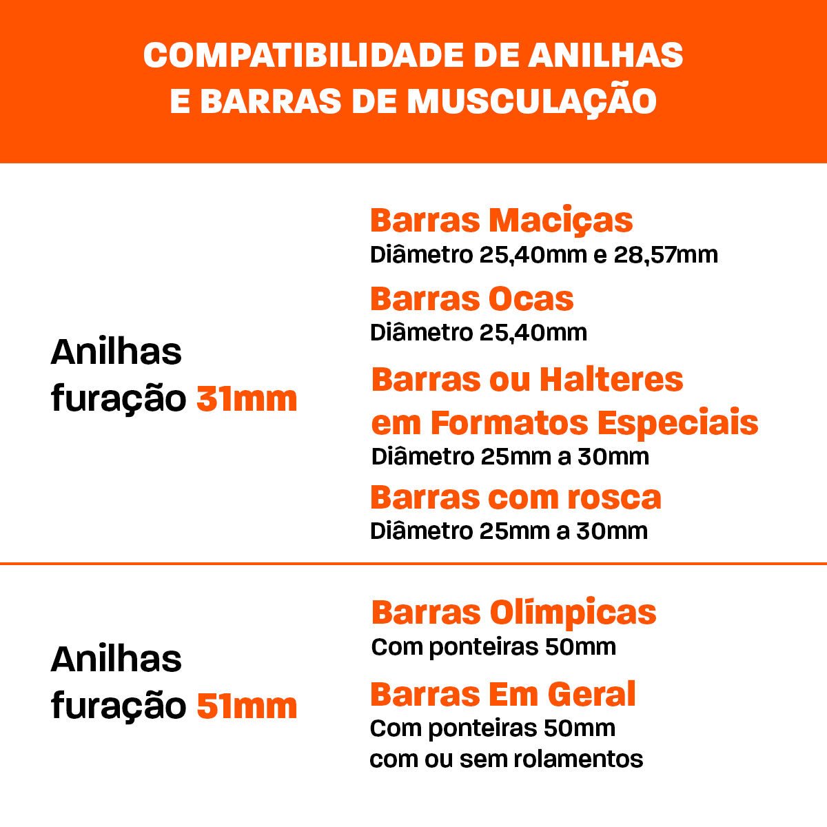 Barra Olímpica Feminina 2,00M Cromada - Imagem 11